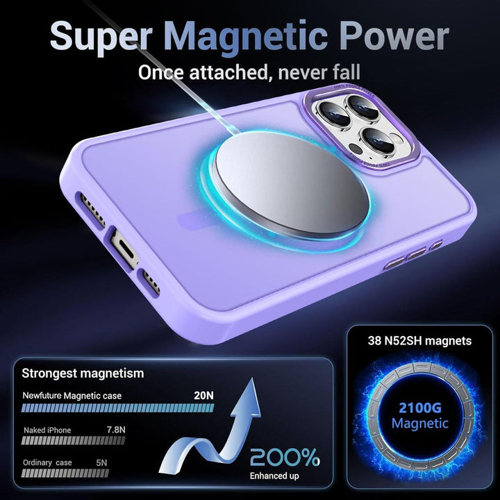 MagSafe SlimGuard: Hot Pink Case for iPhone 15 Pro Max - DOKUTRONIX