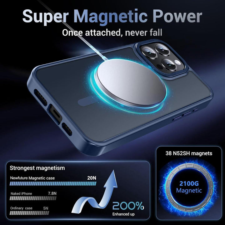 MagSafe SlimGuard: Hot Pink Case for iPhone 15 Pro Max - DOKUTRONIX