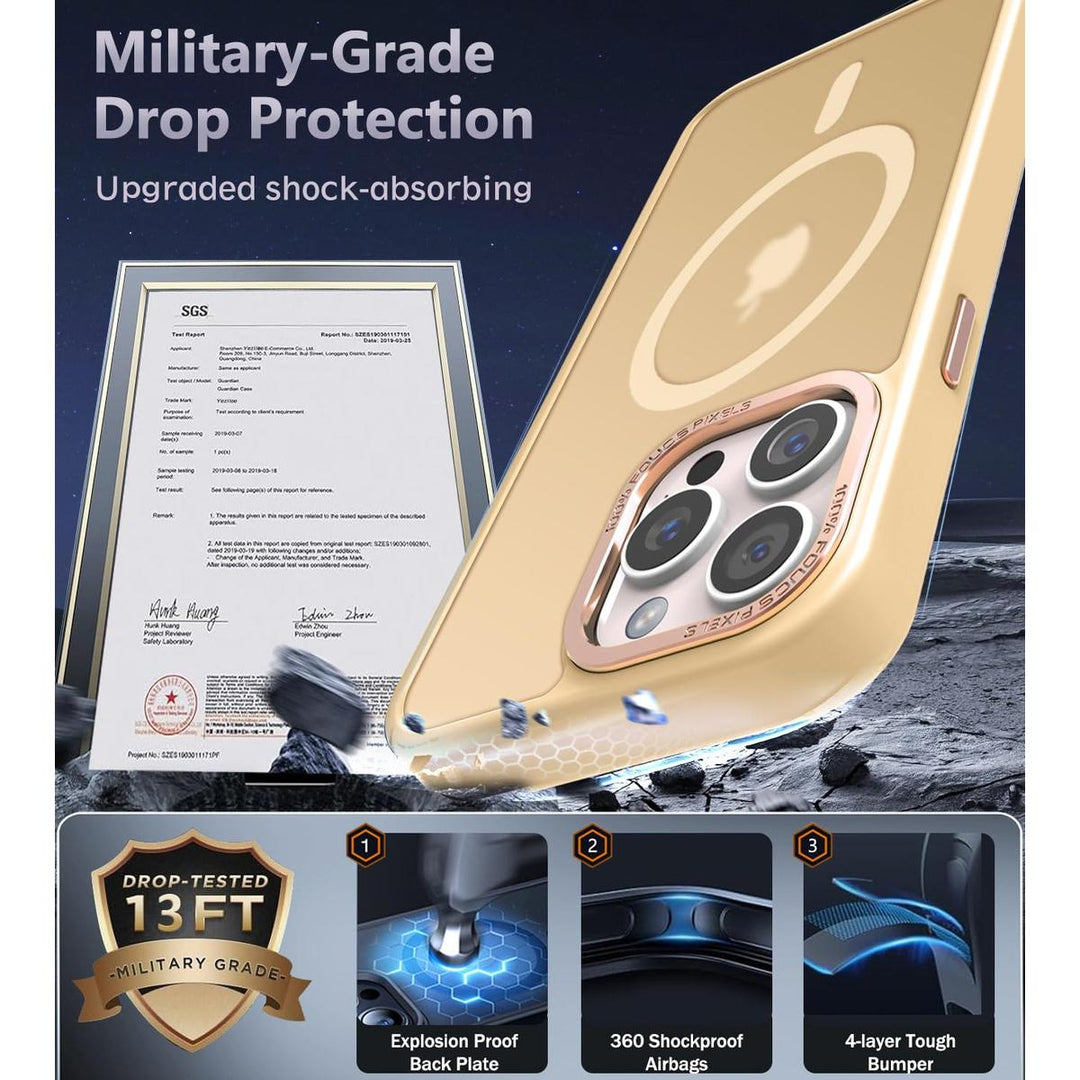 MagSafe SlimGuard: Hot Pink Case for iPhone 15 Pro Max - DOKUTRONIX