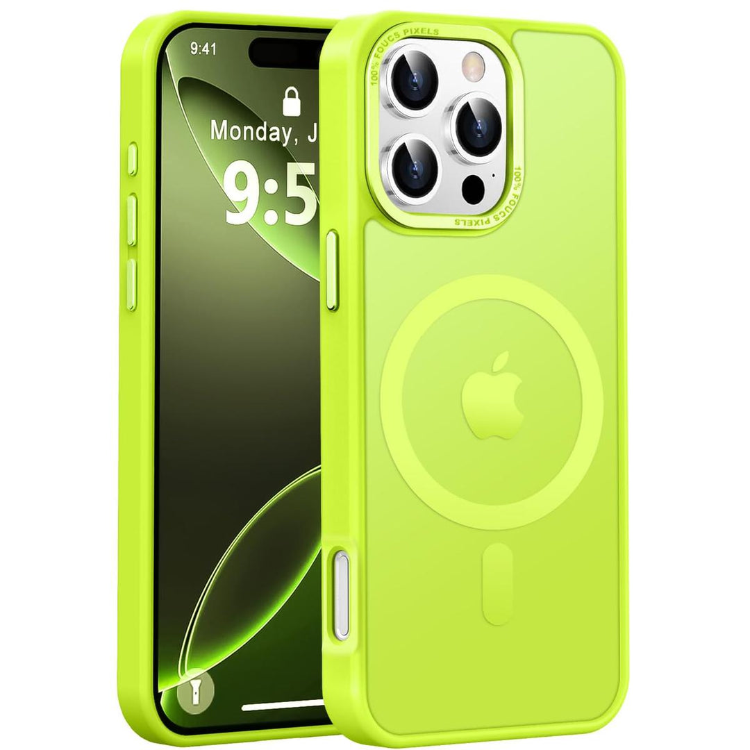 MagSafe SlimGuard: Hot Pink Case for iPhone 15 Pro Max - DOKUTRONIX