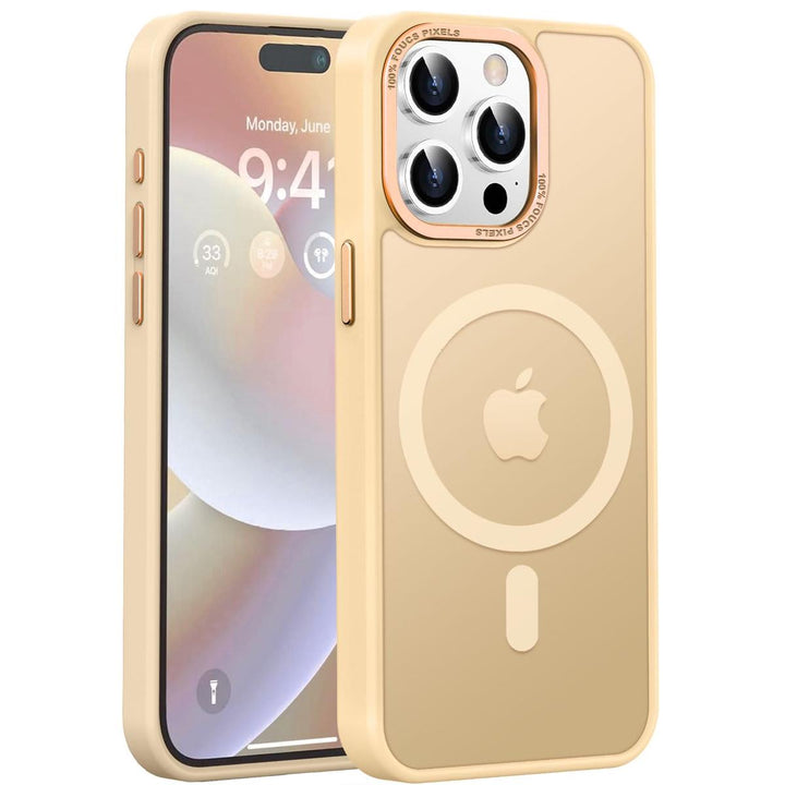 MagSafe SlimGuard: Hot Pink Case for iPhone 15 Pro Max - DOKUTRONIX