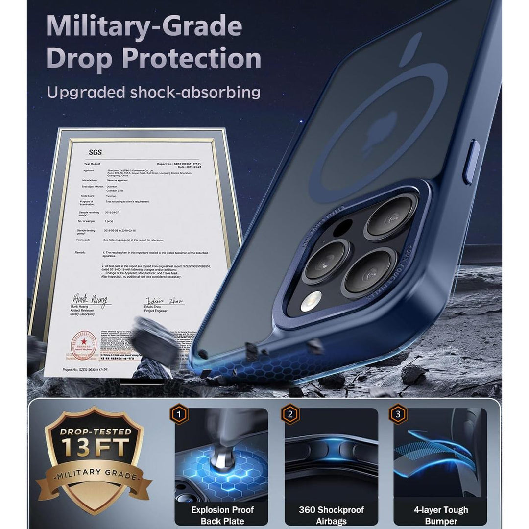 MagSafe SlimGuard: Hot Pink Case for iPhone 15 Pro Max - DOKUTRONIX