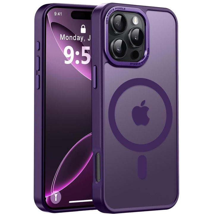 MagSafe SlimGuard: Hot Pink Case for iPhone 15 Pro Max - DOKUTRONIX