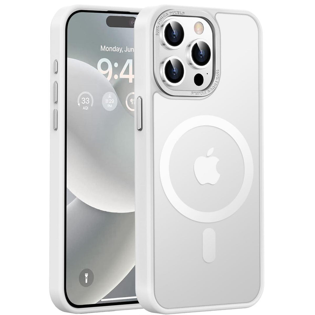 MagSafe SlimGuard: Hot Pink Case for iPhone 15 Pro Max - DOKUTRONIX