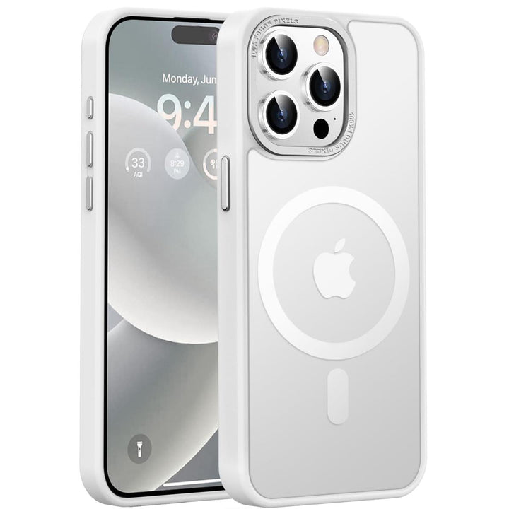 MagSafe SlimGuard: Hot Pink Case for iPhone 15 Pro Max - DOKUTRONIX