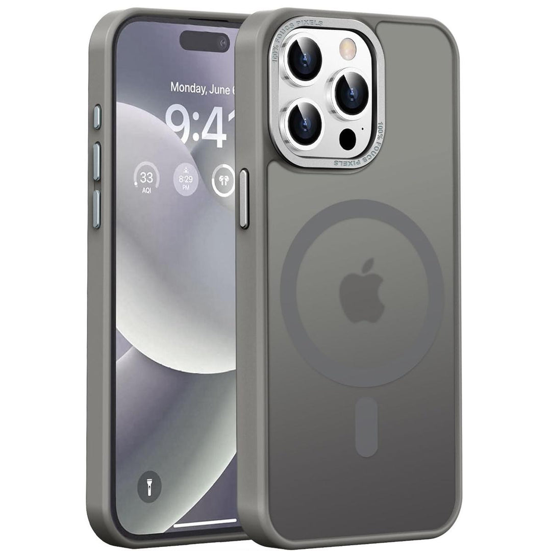 MagSafe SlimGuard: Hot Pink Case for iPhone 15 Pro Max - DOKUTRONIX