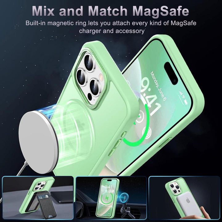 MagSafe SlimGuard: Hot Pink Case for iPhone 15 Pro Max - DOKUTRONIX