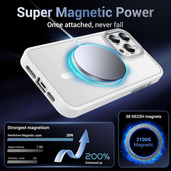 MagSafe SlimGuard: Hot Pink Case for iPhone 15 Pro Max - DOKUTRONIX