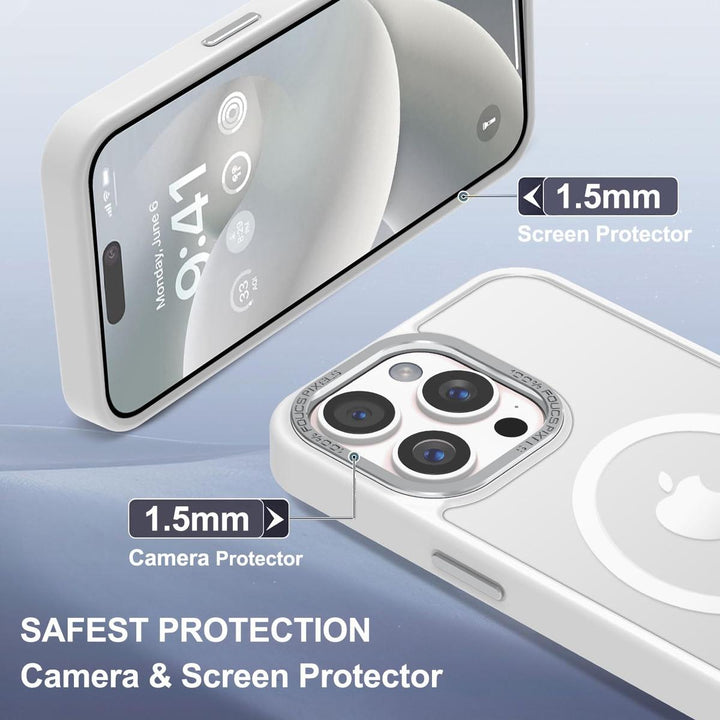 MagSafe SlimGuard: Hot Pink Case for iPhone 15 Pro Max - DOKUTRONIX