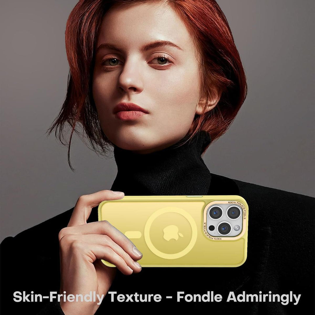 MagSafe SlimGuard: Hot Pink Case for iPhone 15 Pro Max - DOKUTRONIX