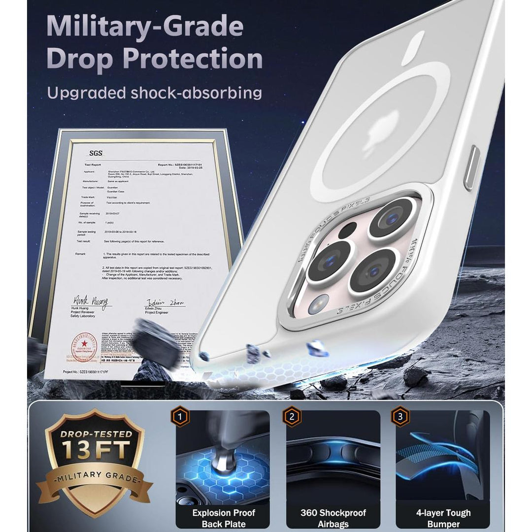 MagSafe SlimGuard: Hot Pink Case for iPhone 15 Pro Max - DOKUTRONIX