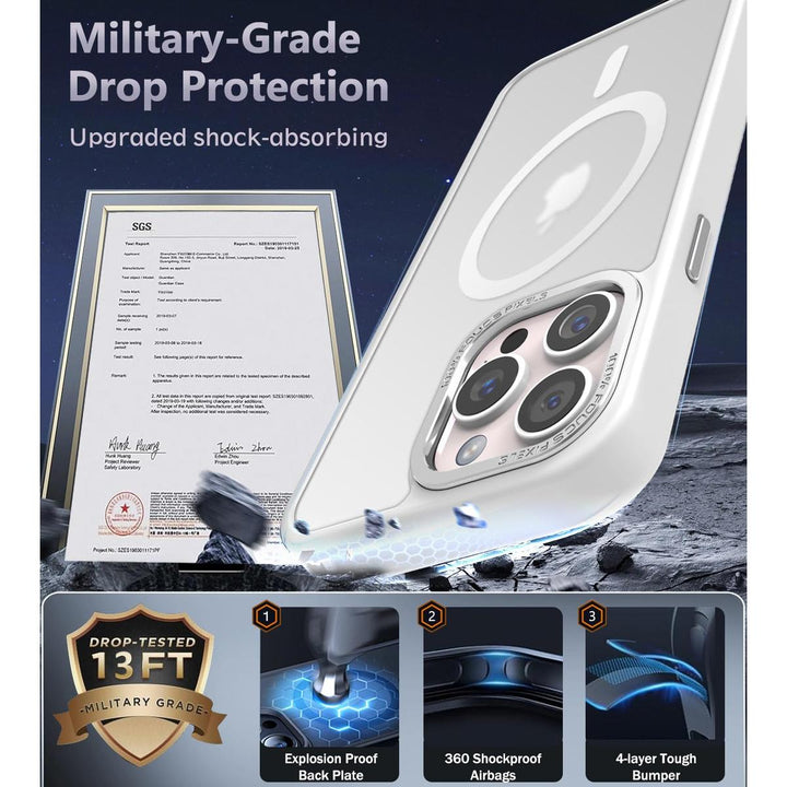 MagSafe SlimGuard: Hot Pink Case for iPhone 15 Pro Max - DOKUTRONIX