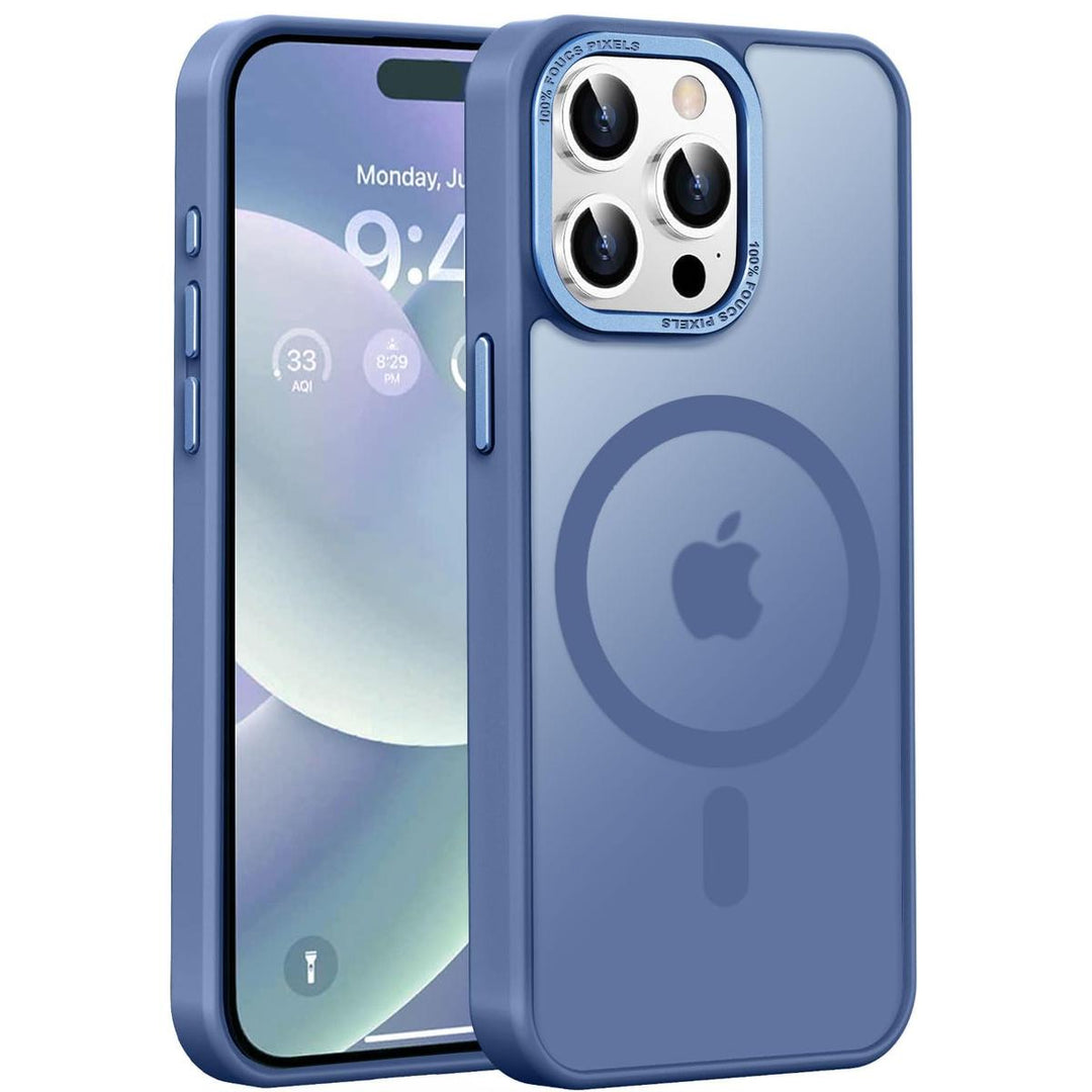 MagSafe SlimGuard: Hot Pink Case for iPhone 15 Pro Max - DOKUTRONIX