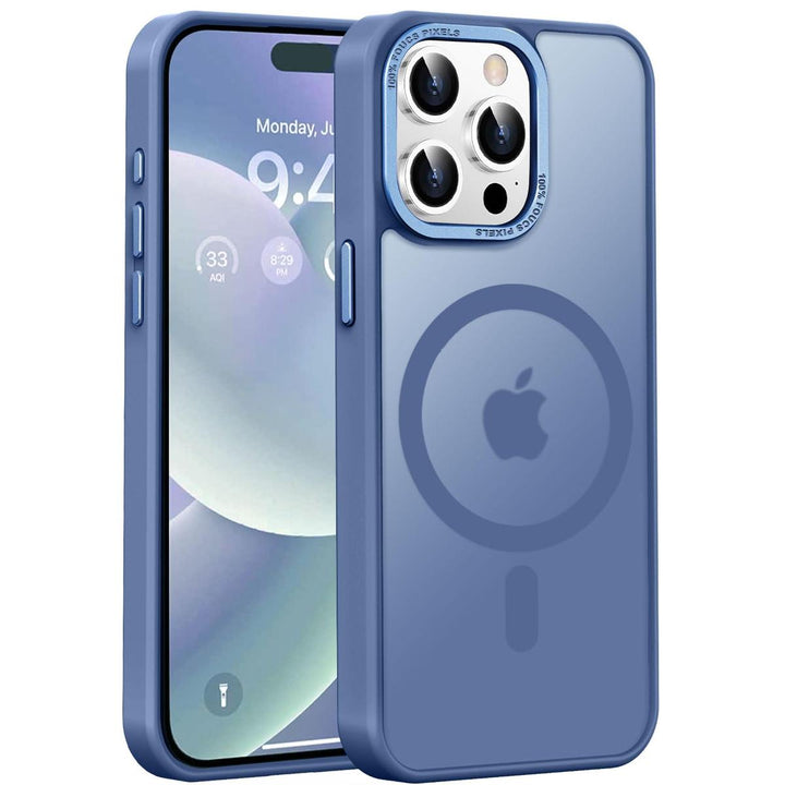 MagSafe SlimGuard: Hot Pink Case for iPhone 15 Pro Max - DOKUTRONIX