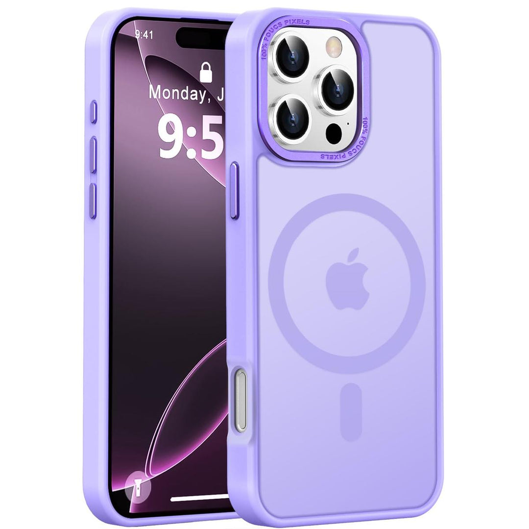 MagSafe SlimGuard: Hot Pink Case for iPhone 15 Pro Max - DOKUTRONIX