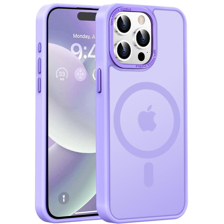 MagSafe SlimGuard: Hot Pink Case for iPhone 15 Pro Max - DOKUTRONIX