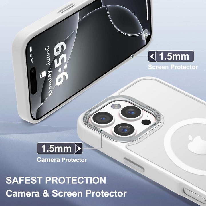 MagSafe SlimGuard: Hot Pink Case for iPhone 15 Pro Max - DOKUTRONIX