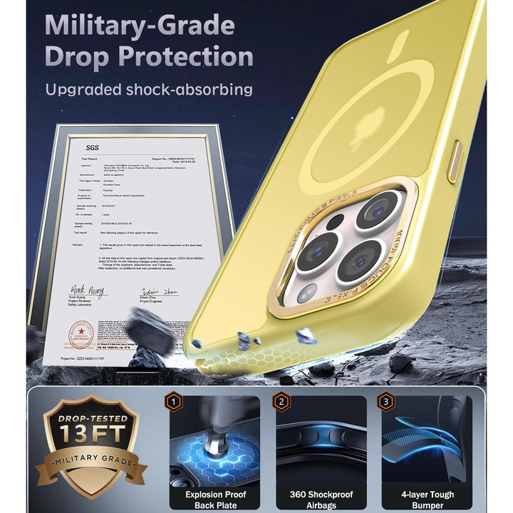 MagSafe SlimGuard: Hot Pink Case for iPhone 15 Pro Max - DOKUTRONIX