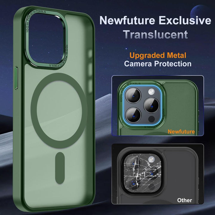 MagSafe SlimGuard: Hot Pink Case for iPhone 15 Pro Max - DOKUTRONIX