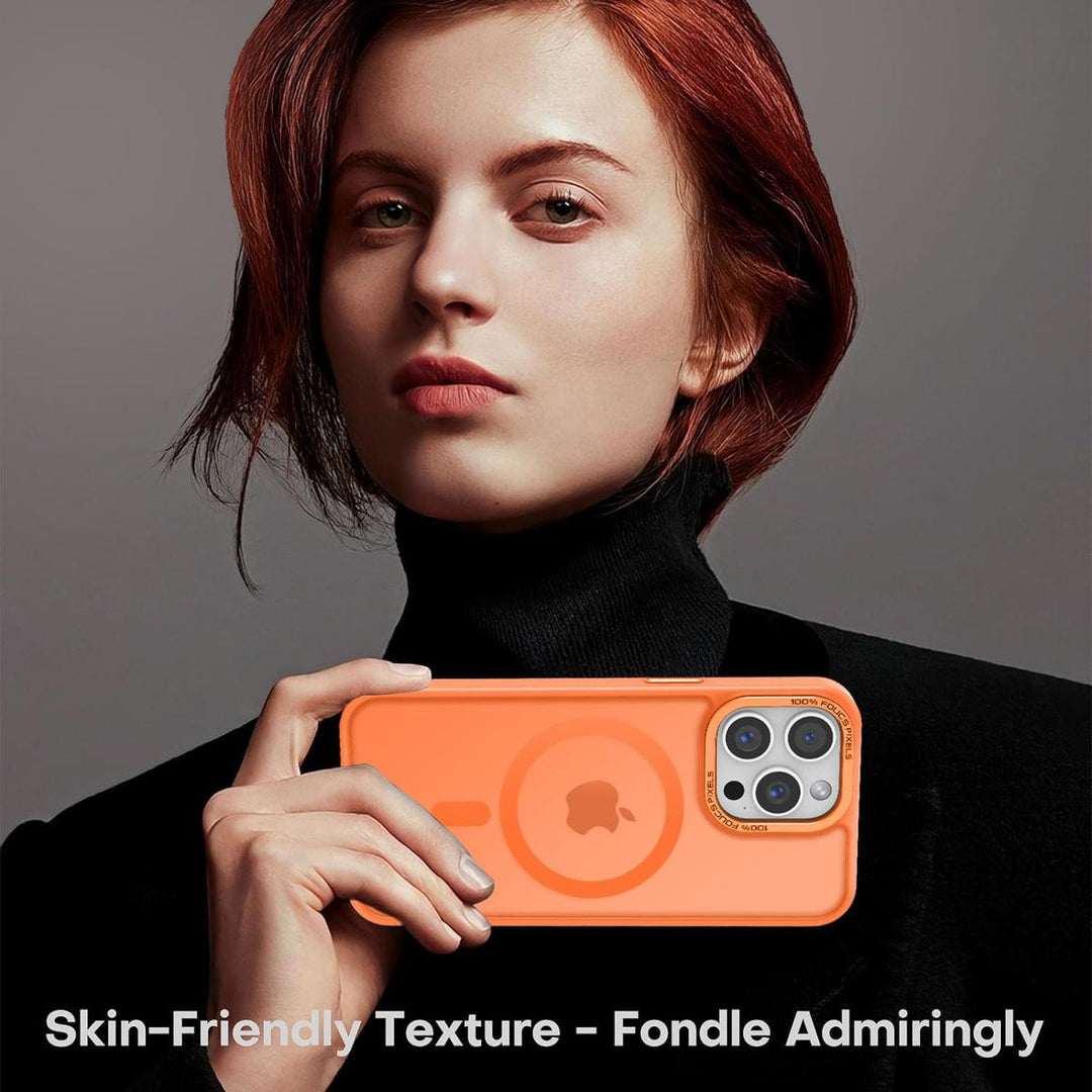 MagSafe SlimGuard: Hot Pink Case for iPhone 15 Pro Max - DOKUTRONIX