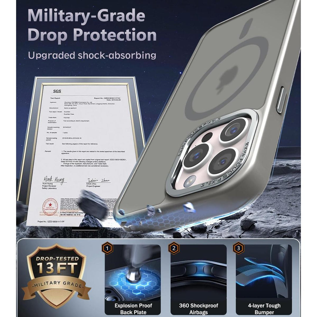 MagSafe SlimGuard: Hot Pink Case for iPhone 15 Pro Max - DOKUTRONIX