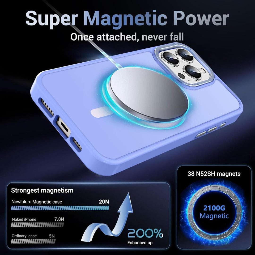 MagSafe SlimGuard: Hot Pink Case for iPhone 15 Pro Max - DOKUTRONIX