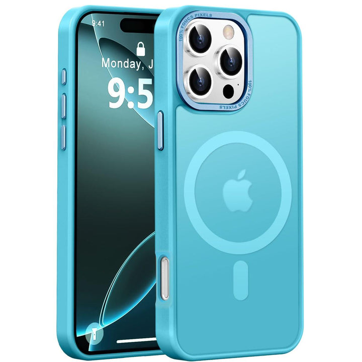 MagSafe SlimGuard: Hot Pink Case for iPhone 15 Pro Max - DOKUTRONIX