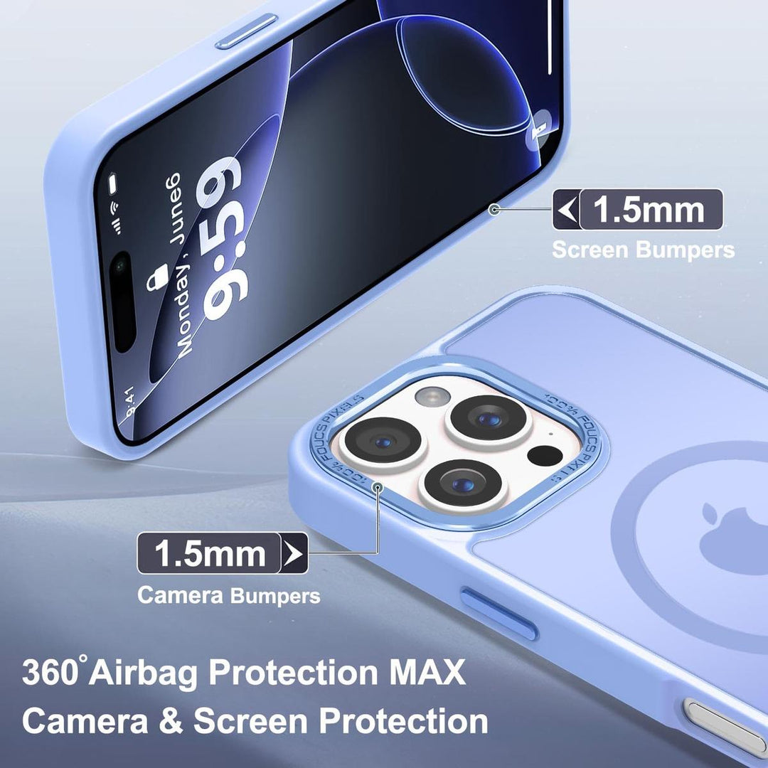 MagSafe SlimGuard: Hot Pink Case for iPhone 15 Pro Max - DOKUTRONIX