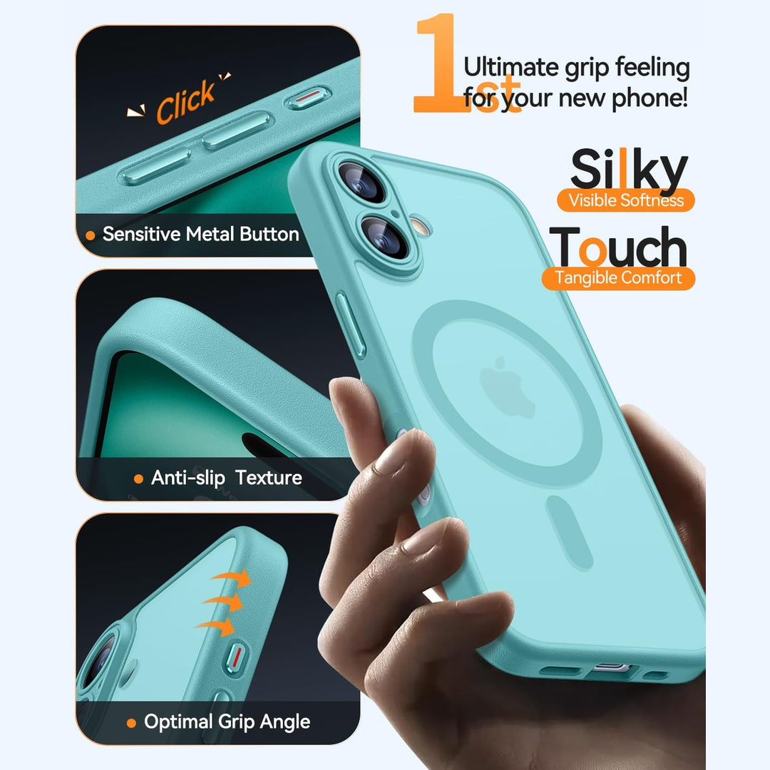 MagShield for iPhone 16 Plus - Hot Pink - DOKUTRONIX