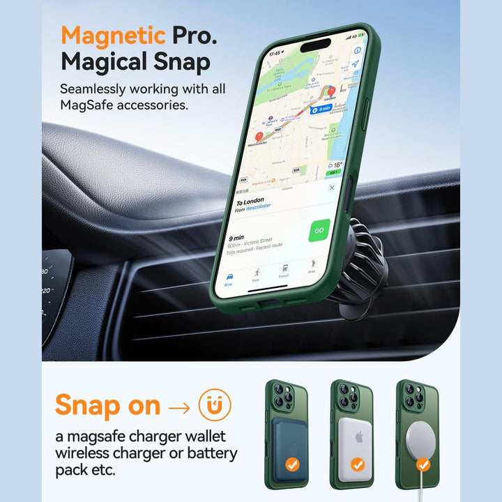 MagShield for iPhone 16 Plus - Hot Pink - DOKUTRONIX