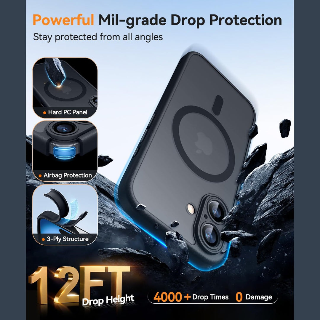 MagShield for iPhone 16 Plus - Hot Pink - DOKUTRONIX