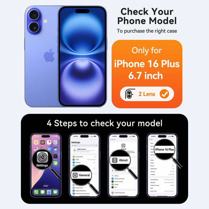 MagShield for iPhone 16 Plus - Hot Pink - DOKUTRONIX