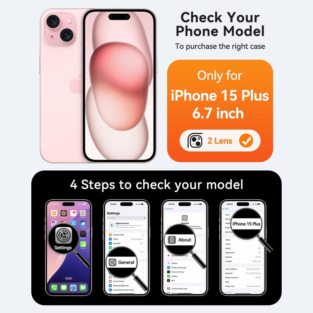 MagShield for iPhone 16 Plus - Hot Pink - DOKUTRONIX