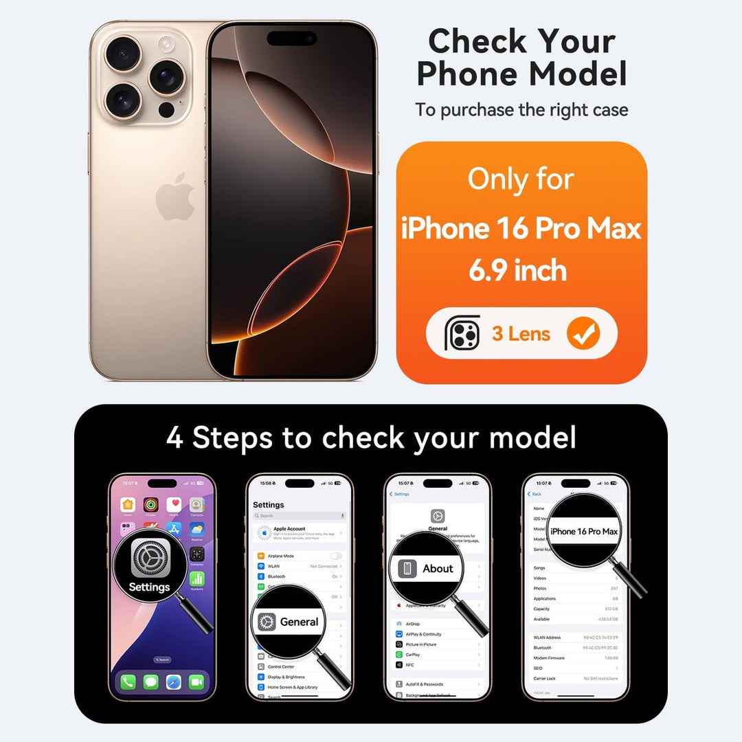 MagShield for iPhone 16 Plus - Hot Pink - DOKUTRONIX