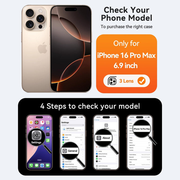 MagShield for iPhone 16 Plus - Hot Pink - DOKUTRONIX