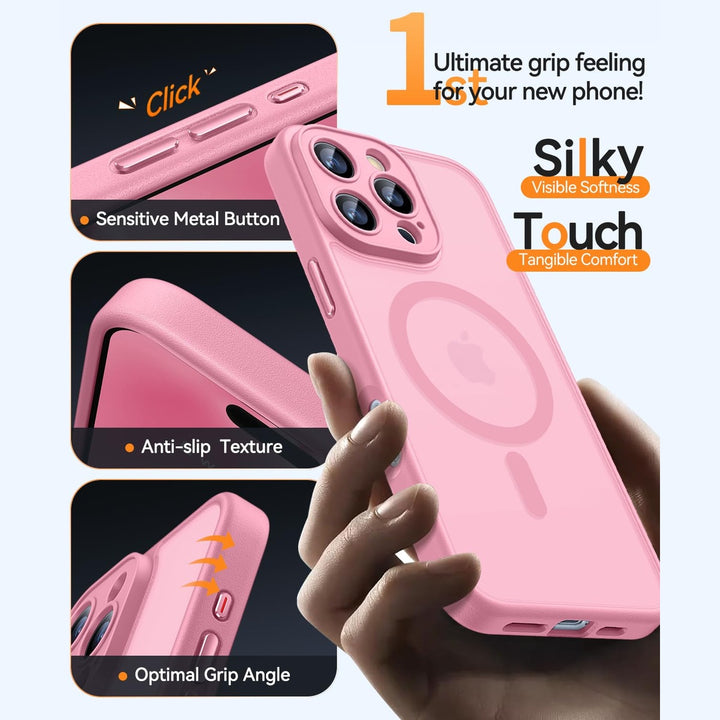 MagShield for iPhone 16 Plus - Hot Pink - DOKUTRONIX