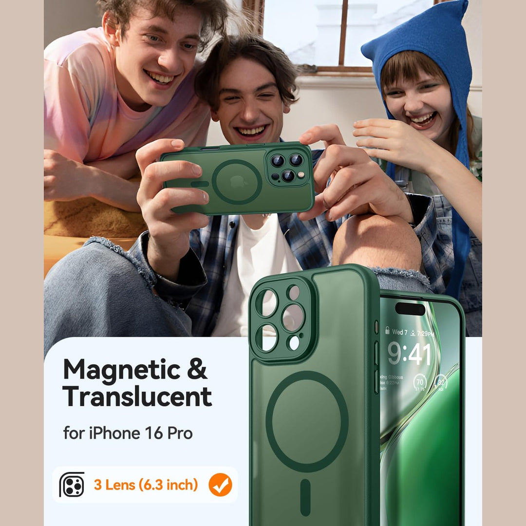 MagShield for iPhone 16 Plus - Hot Pink - DOKUTRONIX