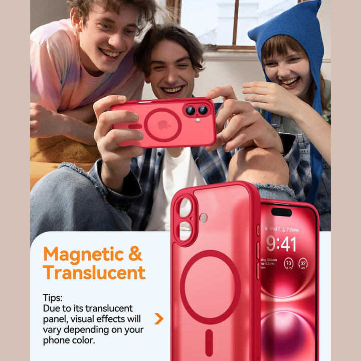 MagShield for iPhone 16 Plus - Hot Pink - DOKUTRONIX