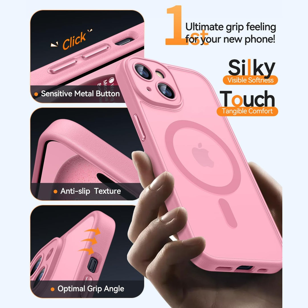 MagShield for iPhone 16 Plus - Hot Pink - DOKUTRONIX