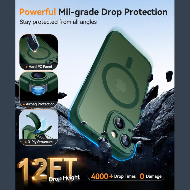 MagShield for iPhone 16 Plus - Hot Pink - DOKUTRONIX