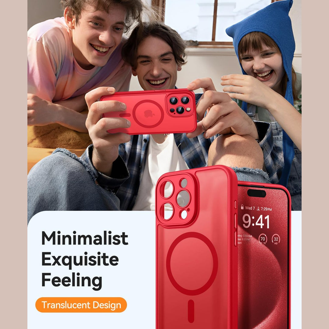 MagShield for iPhone 16 Plus - Hot Pink - DOKUTRONIX