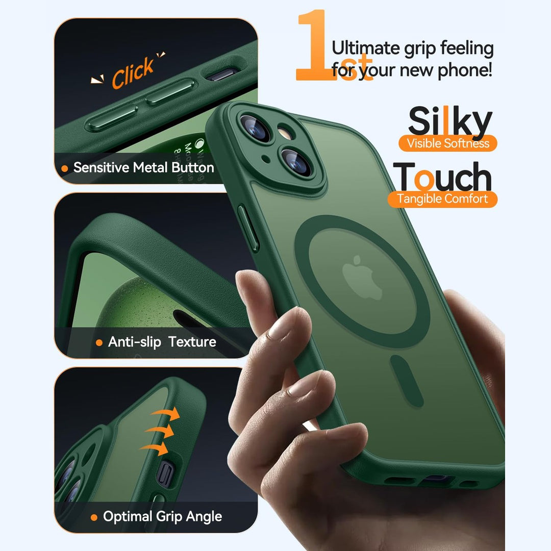 MagShield for iPhone 16 Plus - Hot Pink - DOKUTRONIX