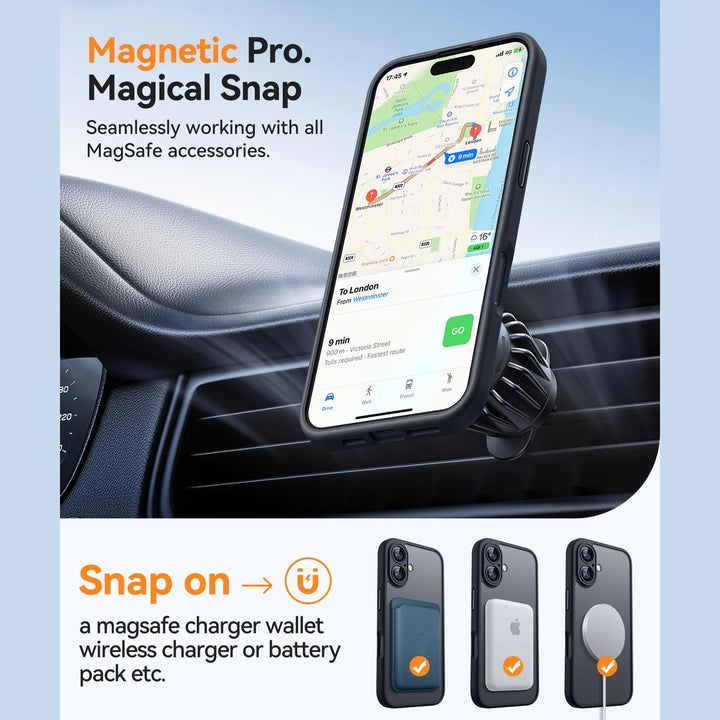 MagShield for iPhone 16 Plus - Hot Pink - DOKUTRONIX