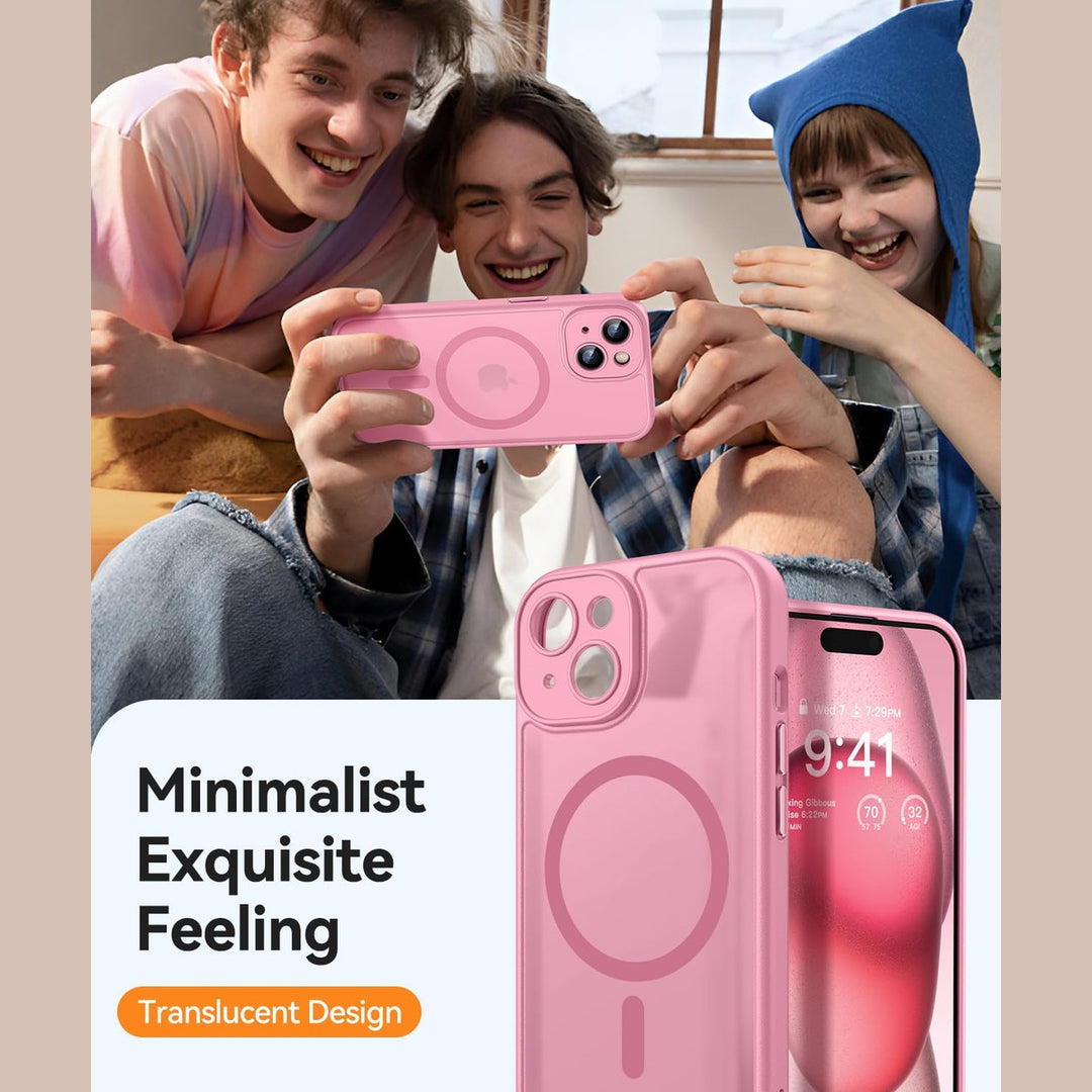 MagShield for iPhone 16 Plus - Hot Pink - DOKUTRONIX