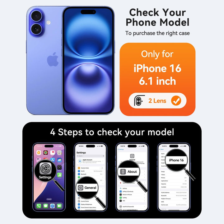 MagShield for iPhone 16 Plus - Hot Pink - DOKUTRONIX