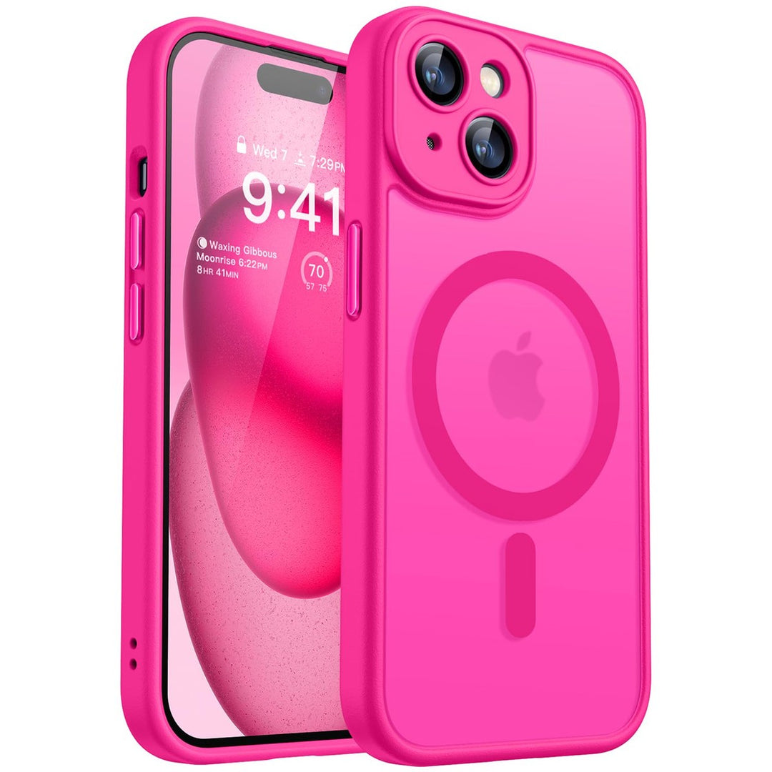 MagShield for iPhone 16 Plus - Hot Pink - DOKUTRONIX