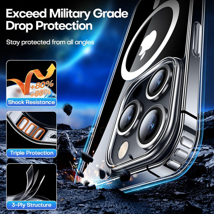 MagShield for iPhone 16 Plus - Hot Pink - DOKUTRONIX