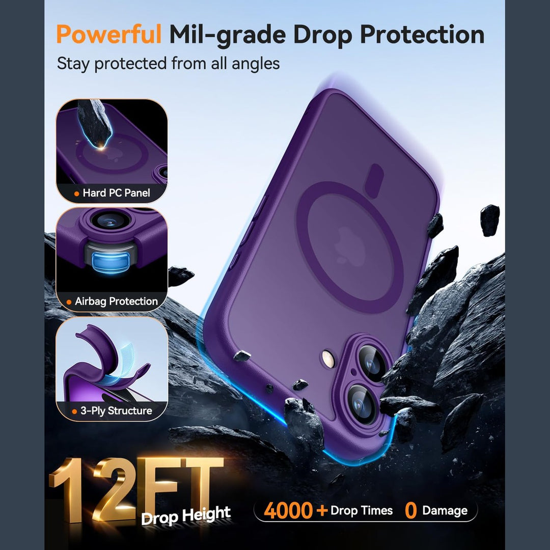 MagShield for iPhone 16 Plus - Hot Pink - DOKUTRONIX