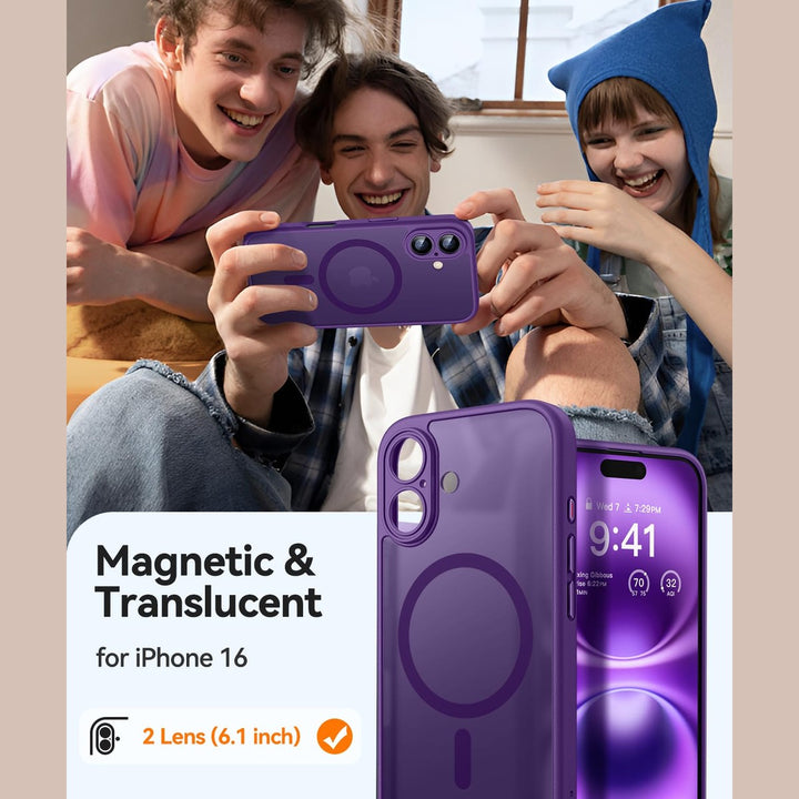 MagShield for iPhone 16 Plus - Hot Pink - DOKUTRONIX