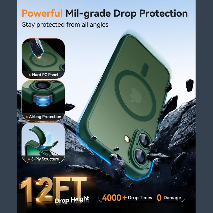 MagShield for iPhone 16 Plus - Hot Pink - DOKUTRONIX